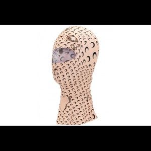 Marine Serre Tan Second Skin Printed Balaclava mask